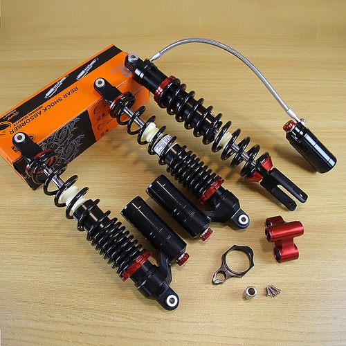 YFZ 450 STAGE 5 PERFORMANCE FRONT & REAR AIR SHOCK ABSORBER FOR YAMAHA 2006-2012 - Picture 4 of 12