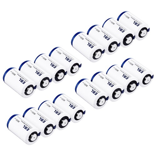 16 x Lithium Battery CR2 3V (DLCR2,ELCR2) 800mAh Photo Batteries for LED Light - Picture 11 of 16