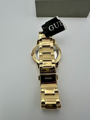 New W/Tags Guess Factory Watch Womens Gold Tone Watch 40mm Glitter,Needs Battery - Picture 8 of 14