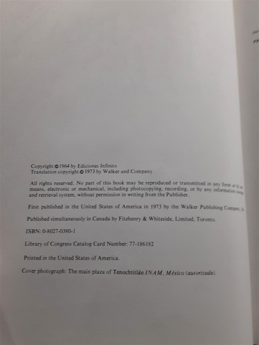 "Pre-Columbian Cities"; Jorge Enrique Hardoy; Walker & Co; 1973; 1st US Ed; VG - Picture 4 of 4