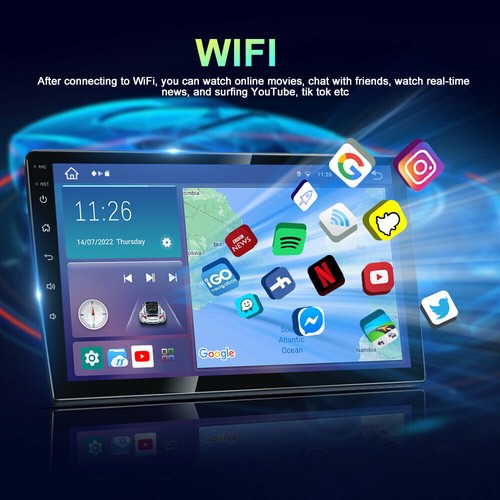 For 2014 2015 2016 Jeep Patriot 10" Android 13 Carplay Car Stereo Radio GPS WIFI - Bild 11 von 21