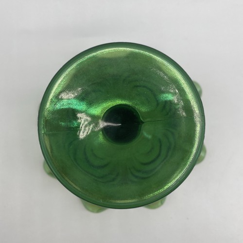Vintage Green Glass Candy Nut Dish - Picture 5 of 5