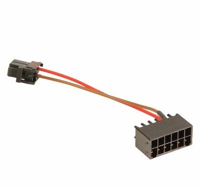 2x VALEO LAD5G LAD5GL 8E0971671 Adapter 4pin 12pin Audi 3D0907391B 