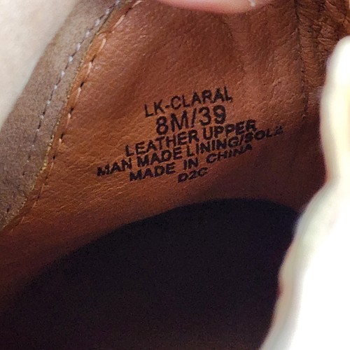 Botines al tobillo Lucky Brand Claral de tacón ancho para mujer - Imagen 7 de 7