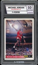1992 Upper Deck #23 Michael Jordan MGS GRADED 10 Gem Mint Chicago SUPERSTAR HOF