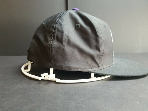 COLORADO ROCKIES Vintage 1990s NWOT Spellout Twins Enterprise Snapback Hat NOS - Picture 3 of 8