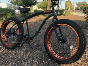 mountain bike with ape hangers