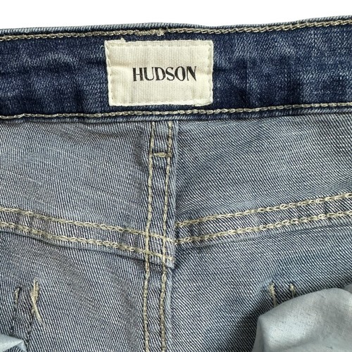 Hudson Jeans Boys 18 Blue Slim Fit Stretch Distressed W30 L31.5 - Picture 6 of 10
