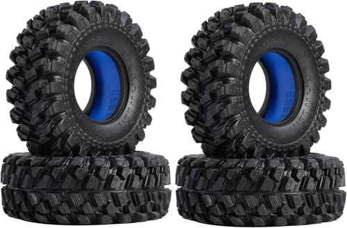 Super großer weicher 1,3 Zoll Reifen 70 * 26 mm Muddy Swamp Tire für SCX24 TRX4M NEU - Bild 11 von 12