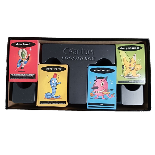 Cranium Booster Box 1 with 800 New Cards for your Cranium Game preowned Complete - Picture 3 of 5
