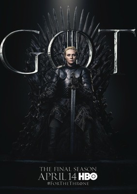 GAME OF THRONES WHITE WALKERS KING POSTER Wall Art Photo Picture Print A3 A4
