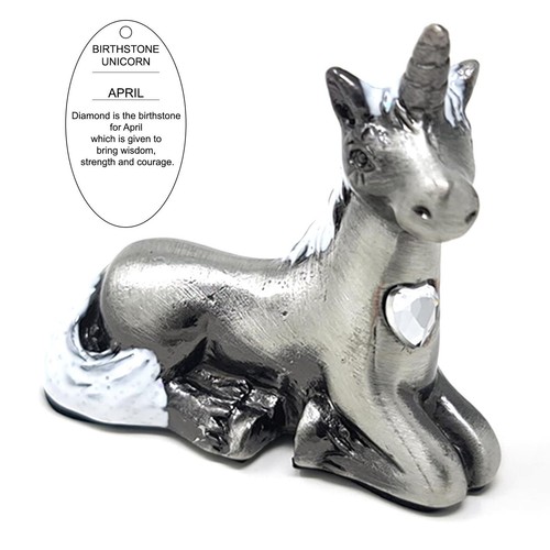 Baby Birthday Gift Birthstone Keepsake Magical Unicorn Gemstone Birth Month Box - Picture 16 of 24