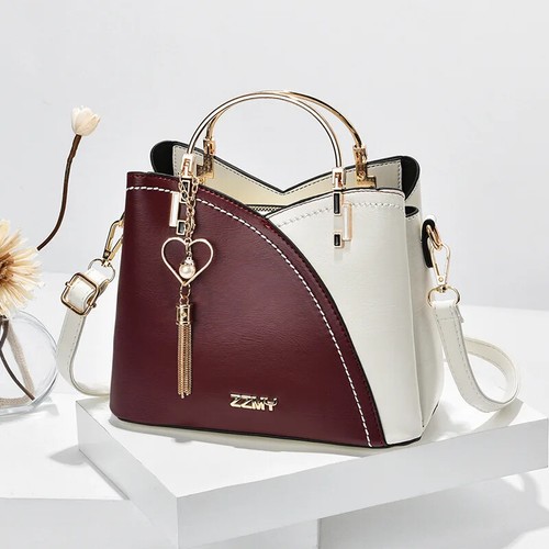 Cuero PU Gran Capacidad Moda Mujer Bolso de Mano Lujo Diseñador Bolso de Hombro - Imagen 26 de 28