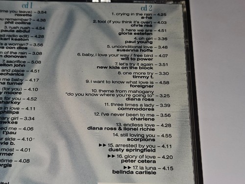 Still Loving You Volume 1 CD 2-Disc Set 34 90s Love Songs Paula Abdul/Stevie B+ - Picture 6 of 8