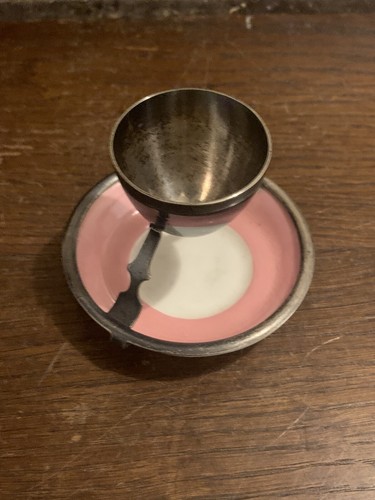 ANTIQUE CHRISTOPHER DRESSER HUKIN & HEATH SILVERPLATED NOVELTY EGG CUP - Picture 7 of 14