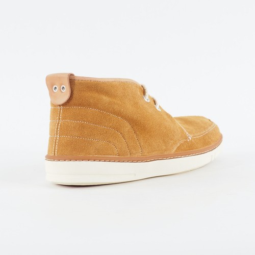 Herren Timberland EK Hokst Chukka 5455R Weizen Braun Leder Schnürung Leger Stiefel - Bild 3 von 7