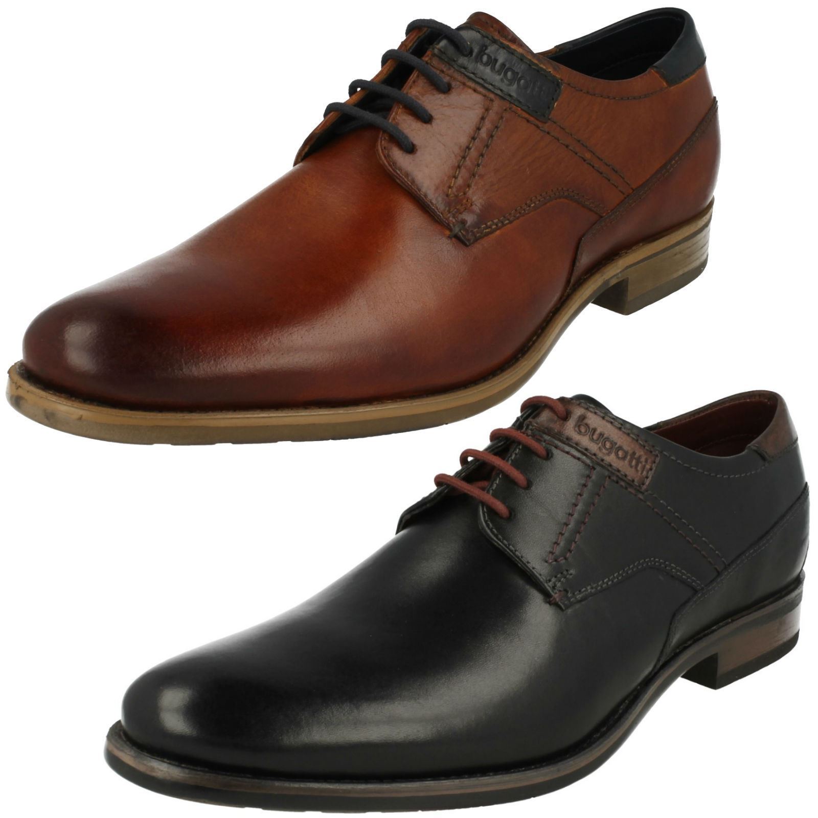 Herren Bugatti 312-16302 Leder Intelligente Spitzen sich Schuhe Herren Bugatti 312-16302 Leder Intelligente Spitzen sich Schuhe
