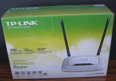 TP-Link TL-WR841N Wireless N Router - 300mbps - Sealed New In Box