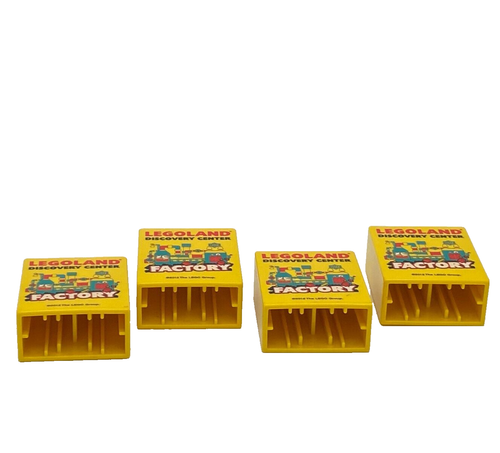 LEGO Lot of 4 LEGO DUPLO Legoland Commemorative Bricks Discovery Center-A66 - Picture 6 of 6