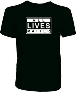 t shirts all lives matter
