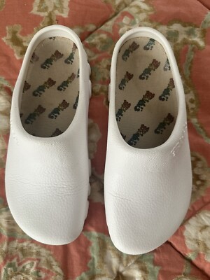 Birkenstock Birki's Super-Birki White Polyurethane Clogs