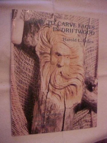 HOW TO CARVE FACES IN DRIFTWOOD by ENLOW  CARICATURE ART DIY  (1978 - Picture 1 of 5