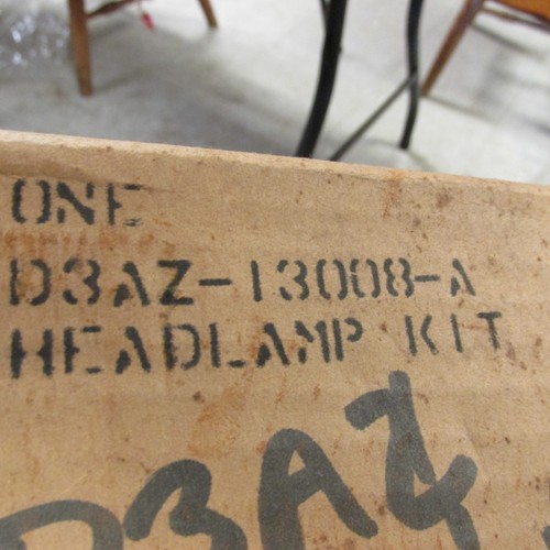 NOS 1973 1974 FORD GALAXIE LTD BROUGHAM AND COUNTRY SQUIRE HEADLIGHT MOUNT KIT R - Picture 6 of 6