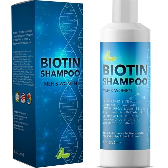 shampoo biotin para el crecimiento de cabello