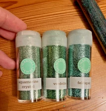 Martha Stewart Green Glitter and more