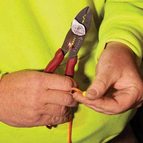 Ergonomic Wire Cutter and Stripper with Crimper - Durable Forged Steel Design - Picture 7 of 12