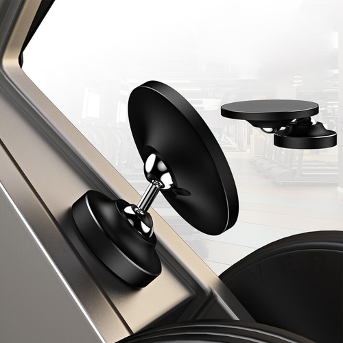 Double-Sided Magnetic Phone Holder Gym Magnetic Phone Holder for Gym Car Kitchen - Photo 15 sur 18