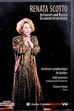 RENATA SCOTTO IN CONCERT AND RECITAL IN CANADA AND TOKYO 1984,1986