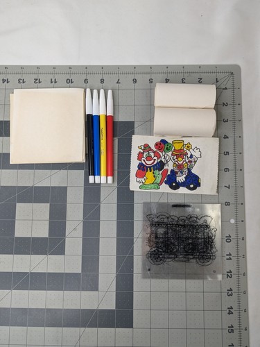 Ohio Art Worlds Longest Drawing Machine Replacement Paper Pens 10 Plastic Scenes - Picture 13 of 13