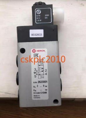 1PCS NEW 2623001.3050.024.00 IMI HERION Pilot solenoid valve G1/4