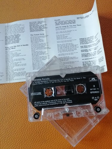 VANESSA PARADIS [ VANESSA PARADIS ] ORIGINAL CASSETTE THAILAND EDITION - Picture 2 of 2