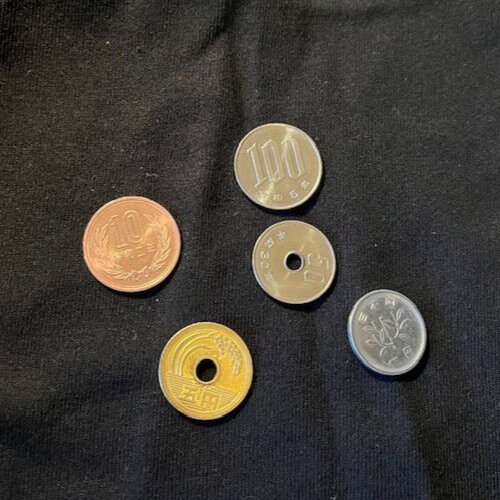 Japon lot de 5 pièces de monnaie 1, 5, 10, 50, 100 yens 2000-2023 monnaies du monde comme neuves - Photo 3/4