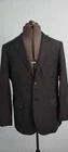Gutteridge Mens Casual Blazer Jacket 2 Button Pure Wool Black Check Size 54 42