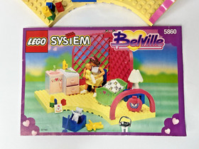 Vintage 1994 LEGO System Baby Nursery Belville Kit 5860 (incomplete)