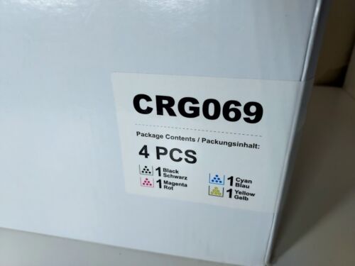 Toner Caclemo 069 CRG069 4 cartucce tonor colori per Canon 069 - Foto 4 di 4