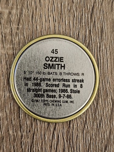 1987 Topps Baseball Coins Pick A Coin - Picture 87 of 93