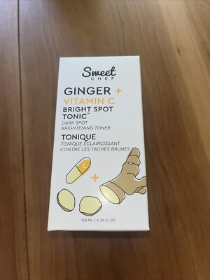 Sweet Chef Ginger + Vitamin C Spot Tonic - Ginger + Turmeric Vitamin C Facial...