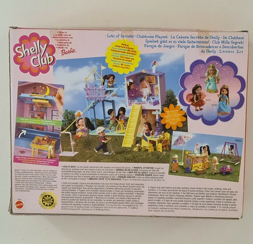 MATTEL 2002 Barbie SHELLY CLUB Clubhouse Playset original box NEW UNOPENED - Picture 2 of 6