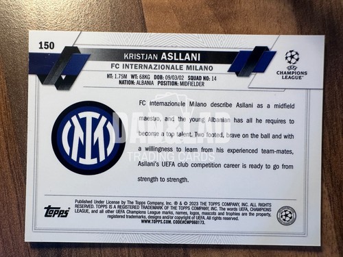 2022-2023 Topps UEFA Club Competitions Chrome Lite - Topps UK - Picture 252 of 324