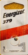 1 PK Original Energizer 379 Button Cell Watch Battery