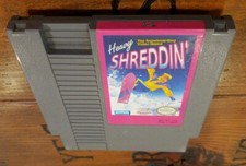 Heavy Shreddin (Nintendo Entertainment System, 1990) snowboarding video game NES