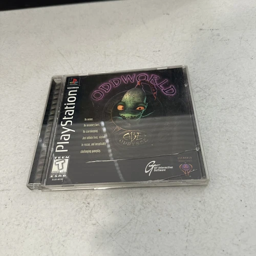 Oddworld: Abe's Oddysee (Sony PlayStation 1 PS1, 1997) COMPLETE CIB Tested!
