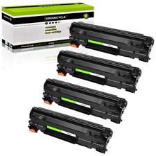 4PK CF283A 83A BK Laser Toner cartridge For HP LaserJet Pro MFP M127fw M125nw