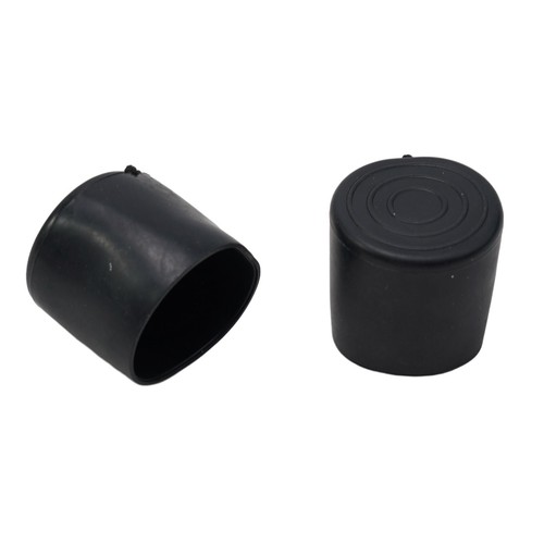 New Chair Leg Cap Table Feet Protector 20pcs Anti-Slip Black Covers End - Photo 9/84