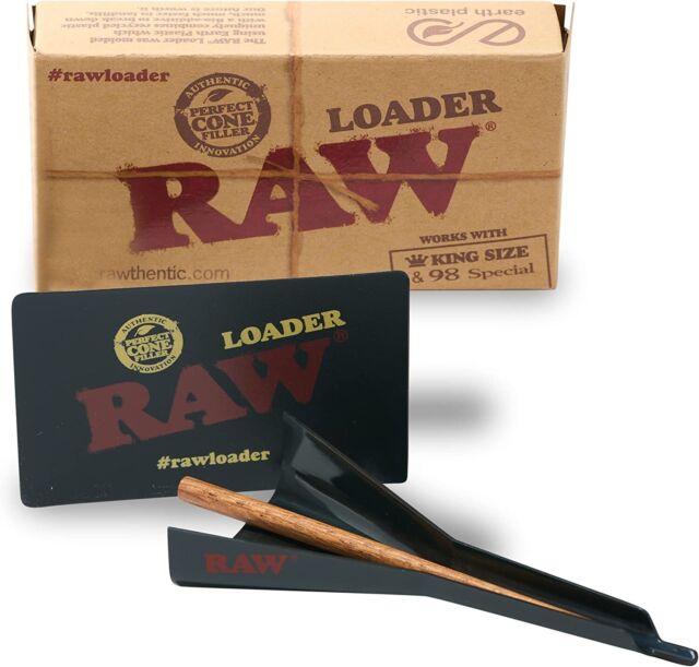 Raw Cone Loader King size Paper Cone Filler Tool with Wooden Poker Scratch Card Raw Cone Loader King size Paper Cone Filler Tool with Wooden Poker Scratch Card