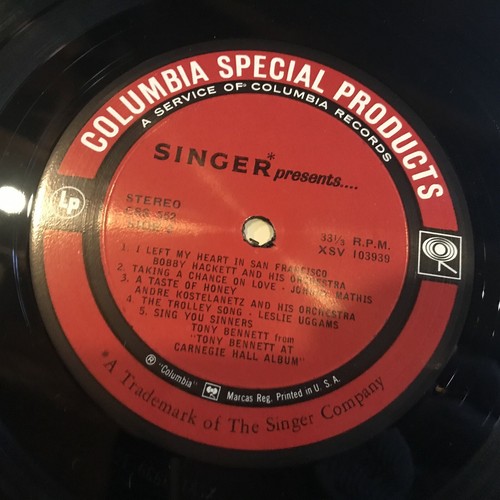 [JAZZ]~[VARIOUS ARTISTS]~EXC LP~Singer Presents....[1967~COLUMBIA SPECIAL PRODUC - Picture 4 of 5